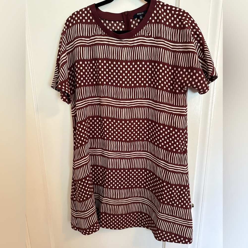 Madewell Geometric Print dress Size Medium